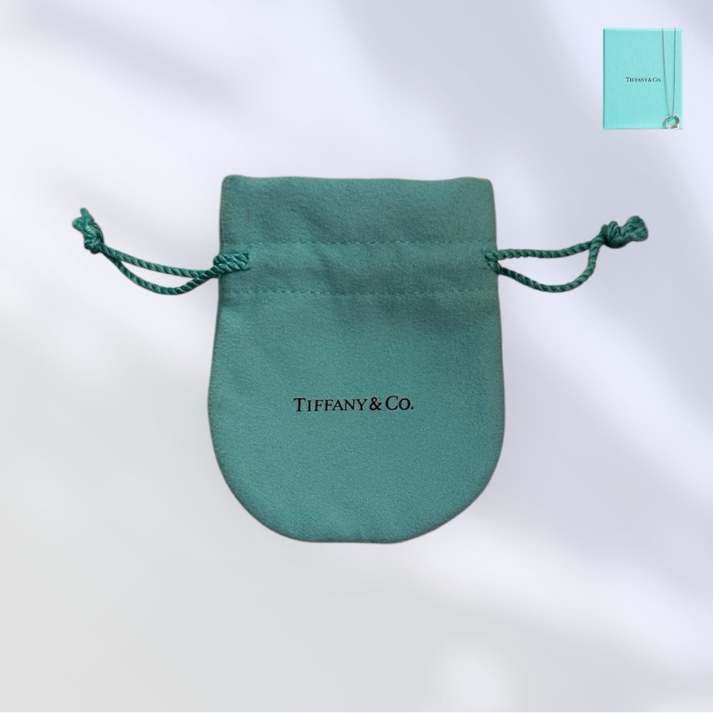 🛍️SALE🛍️ Tiffany & Co. Turquoise Drawstring Pouch